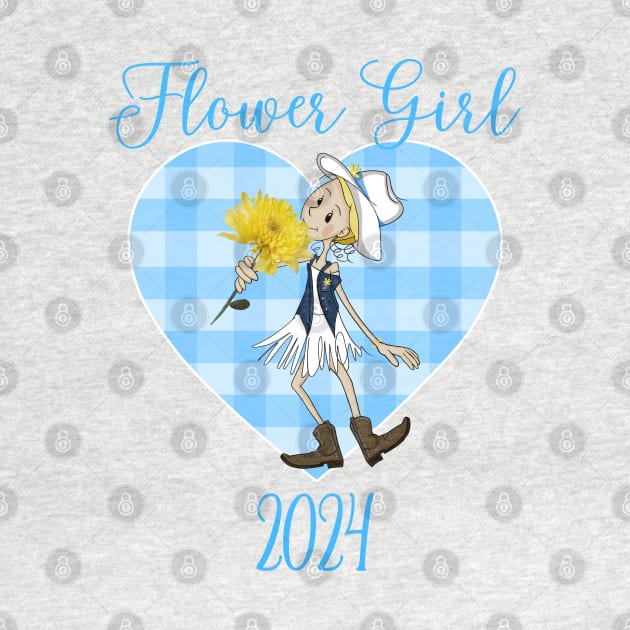 Flower Girl 2024 by AuburnQuailart